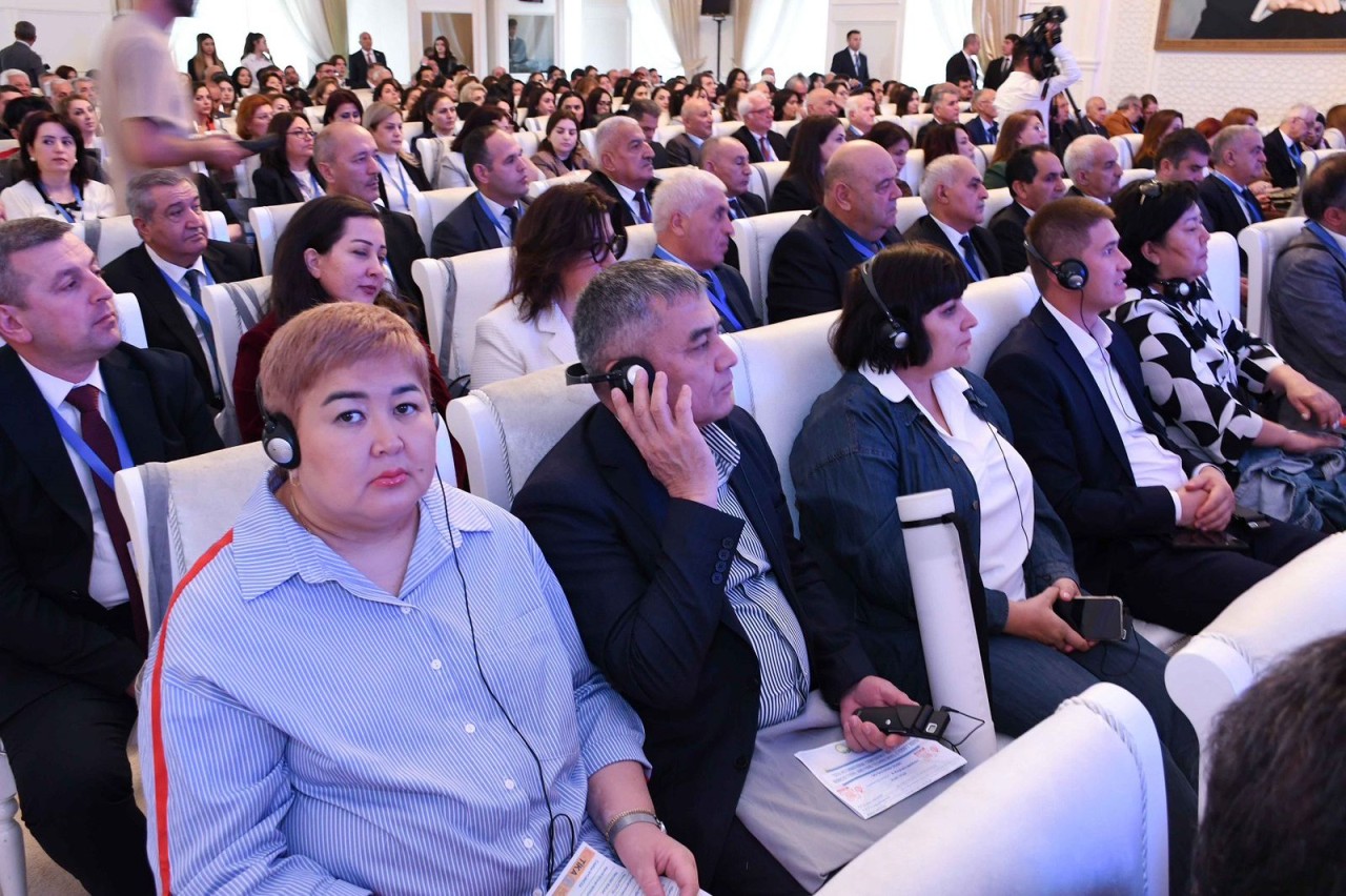 ADAU-da beynəlxalq konfransın açılış mərasimi keçirilib - FOTOLAR